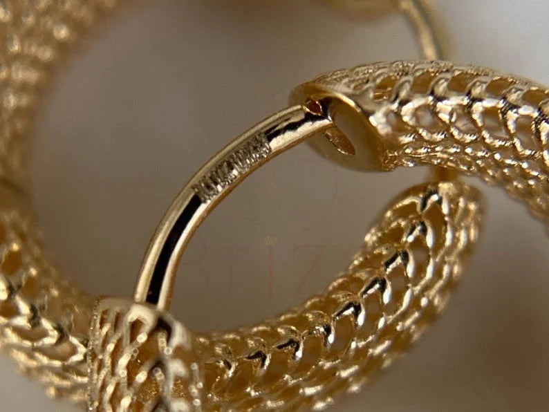 Gold Hoop Earrings for Women | Briza Jewel