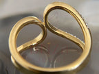 Elevated Faith Ring - Lab Grown Gold Diamond Pave | Briza Jewel
