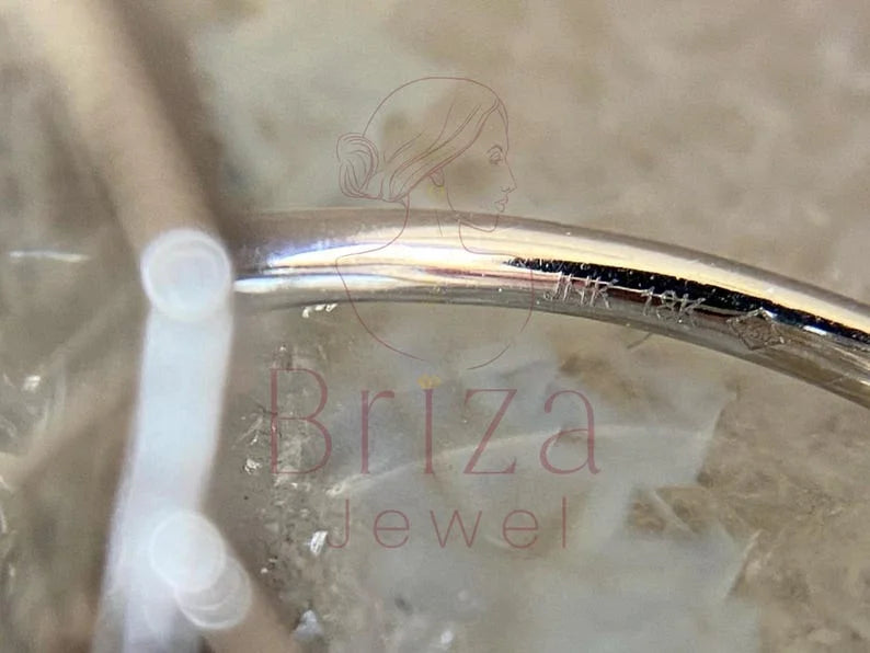 Art Deco Shield Ring - Diamond Vintage | Briza Jewel
