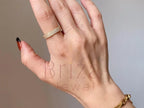 Gold Eternity Band - Diamond Ring | Briza Jewel