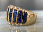 Vintage Style Diamond Band - Gold Wedding Jewelry | Briza Jewel