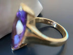 Marquise Cut Amethyst Ring - Vintage | Briza Jewel