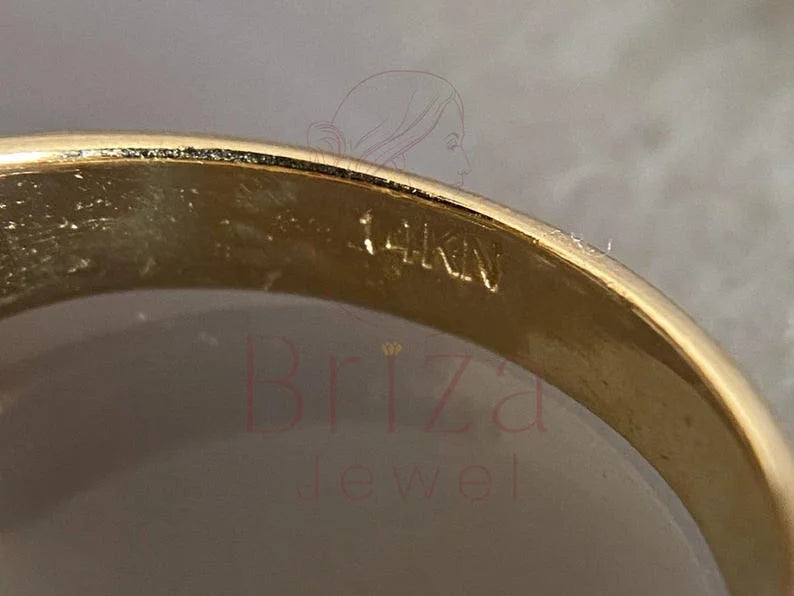 Vintage Engagement Ring - Gold | Briza Jewel