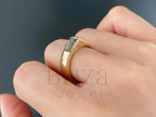 Lab Grown Emerald Cut Diamond - Ring | Briza Jewel