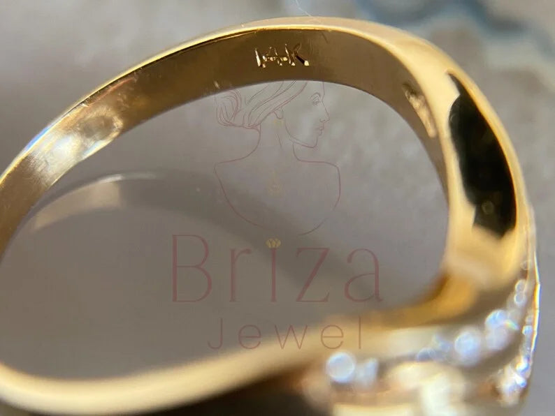 Diamond Promise Ring | Briza Jewel