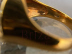 Smoky Quartz Gold Ring - Vintage | Briza Jewel