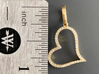 Heart Shaped Pendant - 14k Yellow Gold | Briza Jewel