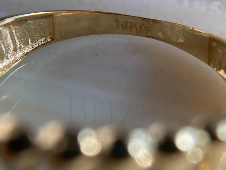 Wide Band - Gold Ring | Briza Jewel