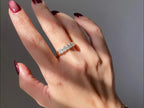 Princess Cut Engagement Ring - White Gold | Briza Jewel