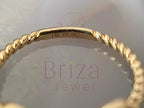 Bold Statement Ring - Gold Diamond | Briza Jewel