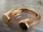 Octagon Ring - Gold Minimalist | Briza Jewel