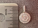 Round Diamond Pendant - Luxury Moissanite Necklace | Briza Jewel