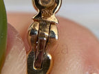 Bezel Set Diamond Earring - Lab Grown Gold Minimalist | Briza Jewel