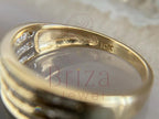 Baguette Engagement Ring - Lab Grown 14K Gold Diamond | Briza Jewel
