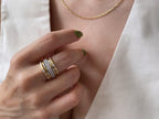 Diamond brilliance and fire showcased in this Ring