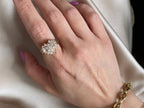 Round diamond sparkle and brilliance in ring design