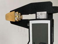 Elegant diamond ring set in gold from Briza Jewel