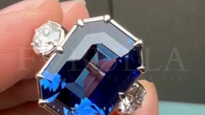 Diamond Cocktail Ring - Emerald Cut | Briza Jewel
