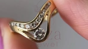 Diamond Promise Ring | Briza Jewel