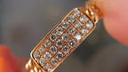 Gold Chain Ring - Lab Grown Diamond | Briza Jewel