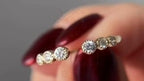 Bezel Set Diamond Ring - Gold Minimalist | Briza Jewel