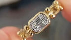 Gold Baguette Diamond Ring - Lab Grown 14K Gold | Briza Jewel