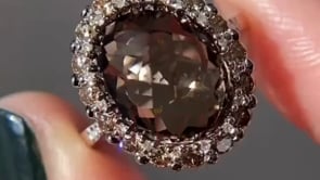 Unique Engagement Ring - Silver Vintage | Briza Jewel