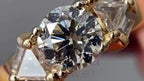 Three Stone Engagement Ring - Lab Grown Diamonds | Briza Jewel
