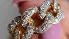 Cuban Ring - Lab Grown Yellow Gold Diamond | Briza Jewel