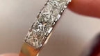 Princess Cut Engagement Ring - White Gold | Briza Jewel