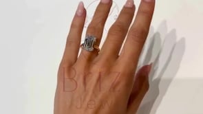 Emerald Cut Ring - Lab Grown Diamond | Briza Jewel