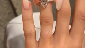 3 Carat Marquise Diamond Ring - Lab Grown White Gold Three Stone | Briza Jewel