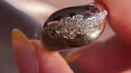 Wave Diamond Band - Gold Vintage Ring | Briza Jewel