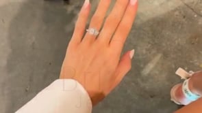 Mother Ring Two Stone - White Gold Radiant Diamond Toi et Moi | Briza Jewel