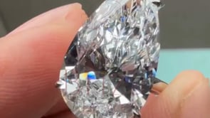 10 Carat Pear Shaped Diamond - Lab Grown | Briza Jewel