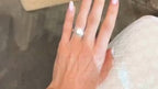 6 Carat Round Diamond Ring - Lab Grown 18K Yellow Gold Solitaire
