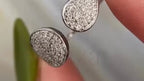 Open Diamond Band - White Gold Ring