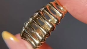 Wide Band - Gold Ring