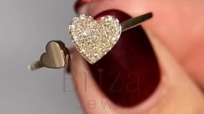 Heart Shape Diamond Ring