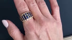 Vintage Style Diamond Band - Gold Wedding Jewelry