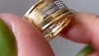 Multi Row Diamond Band - 18K Gold Ring