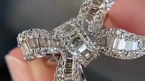 Baguette Diamond Engagement Ring
