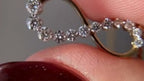Infinity Diamond Necklace - Gold Minimal
