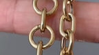 Paperclip Chain Necklace - Gold Minimalist