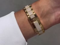 Diamond Watch - White Gold Bezel