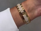Diamond Watch - White Gold Bezel