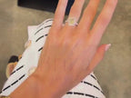 Radiant Cut Halo Engagement Ring with Brilliant Sparkle